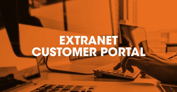Extranet customer portal