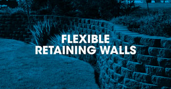 Flexible retaining walls