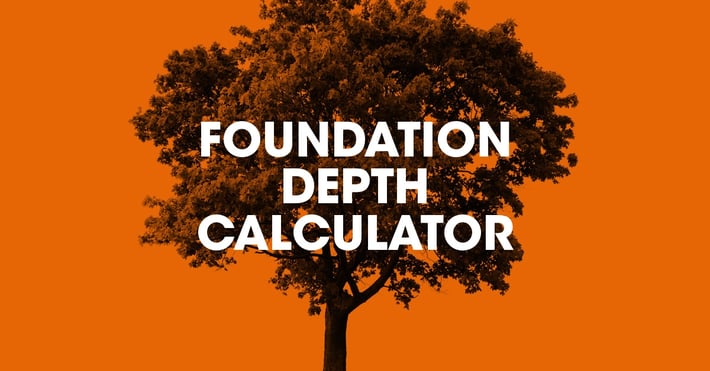 Foundation depth calculator