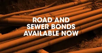 Road and sewer bonds available benefits