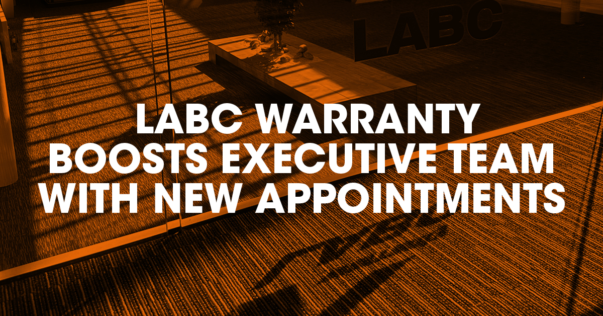 LABC Warranty boosts executive team with new appointments