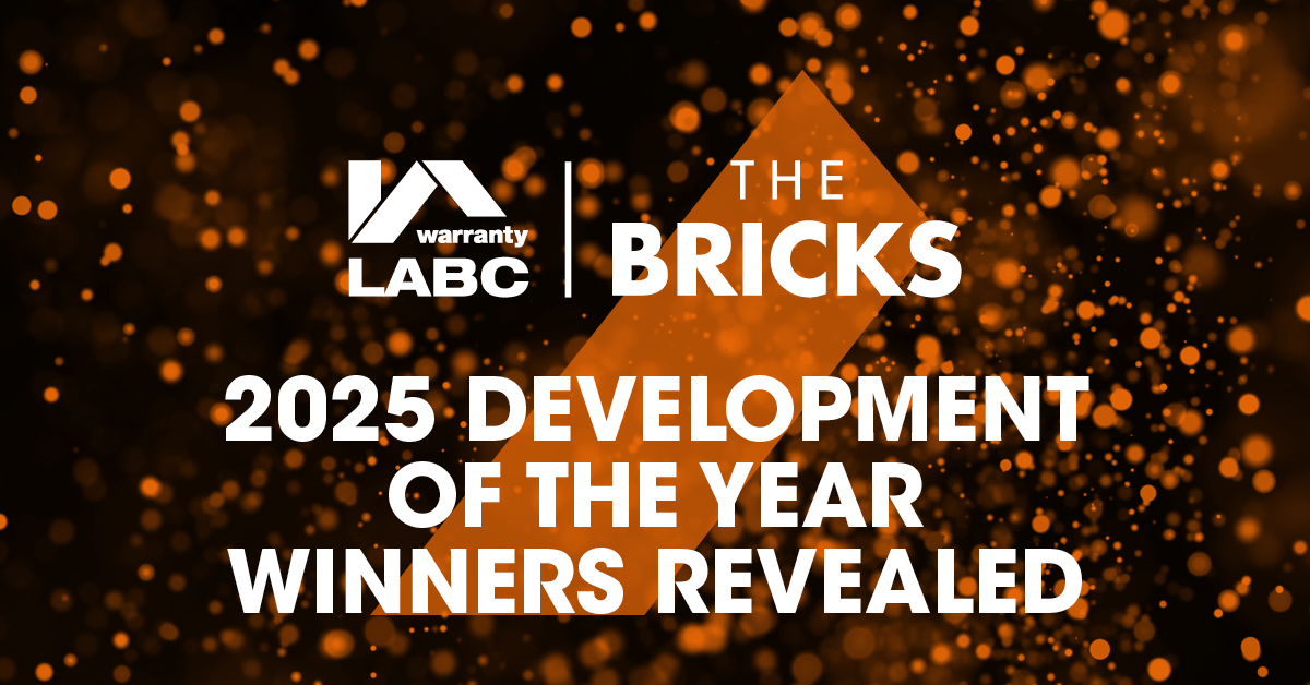 LABC Warranty reveals 2025 Bricks Development of the Year Winners