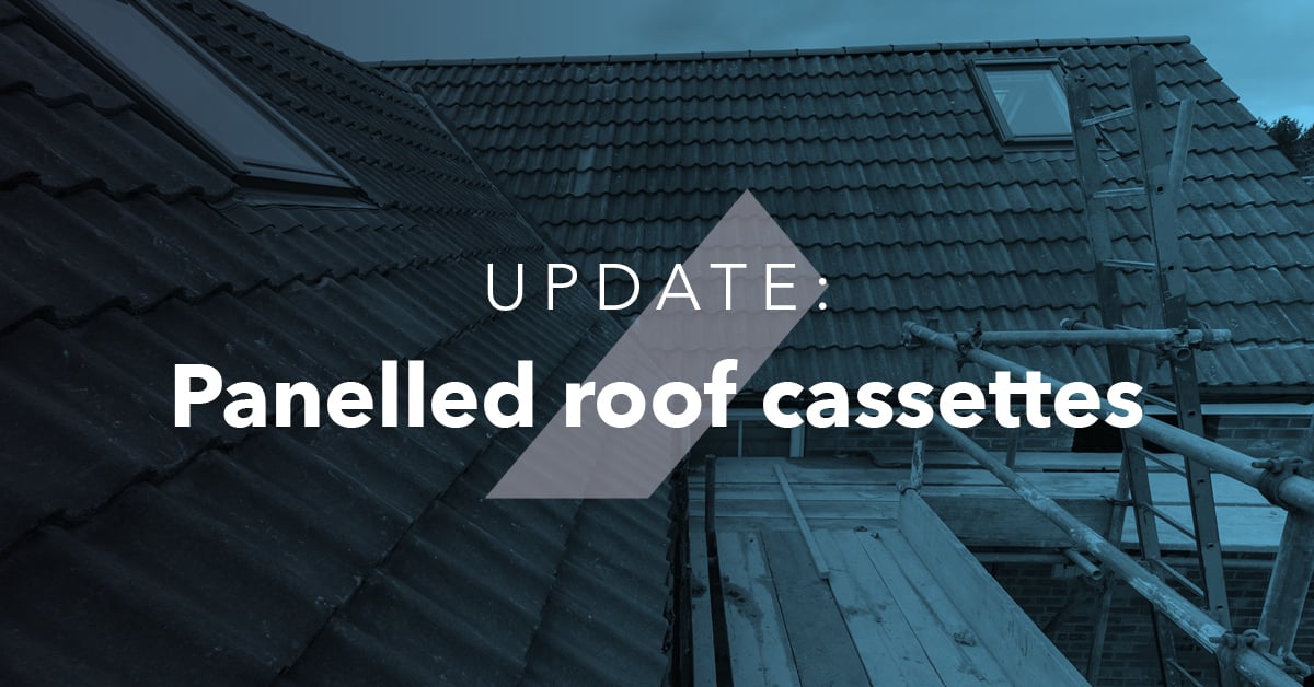 Panelled Roof Cassette Systems