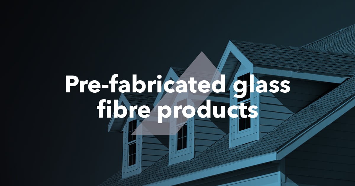Prefabricated glass fibre false chimneys, Dormers, canopies & external mouldings