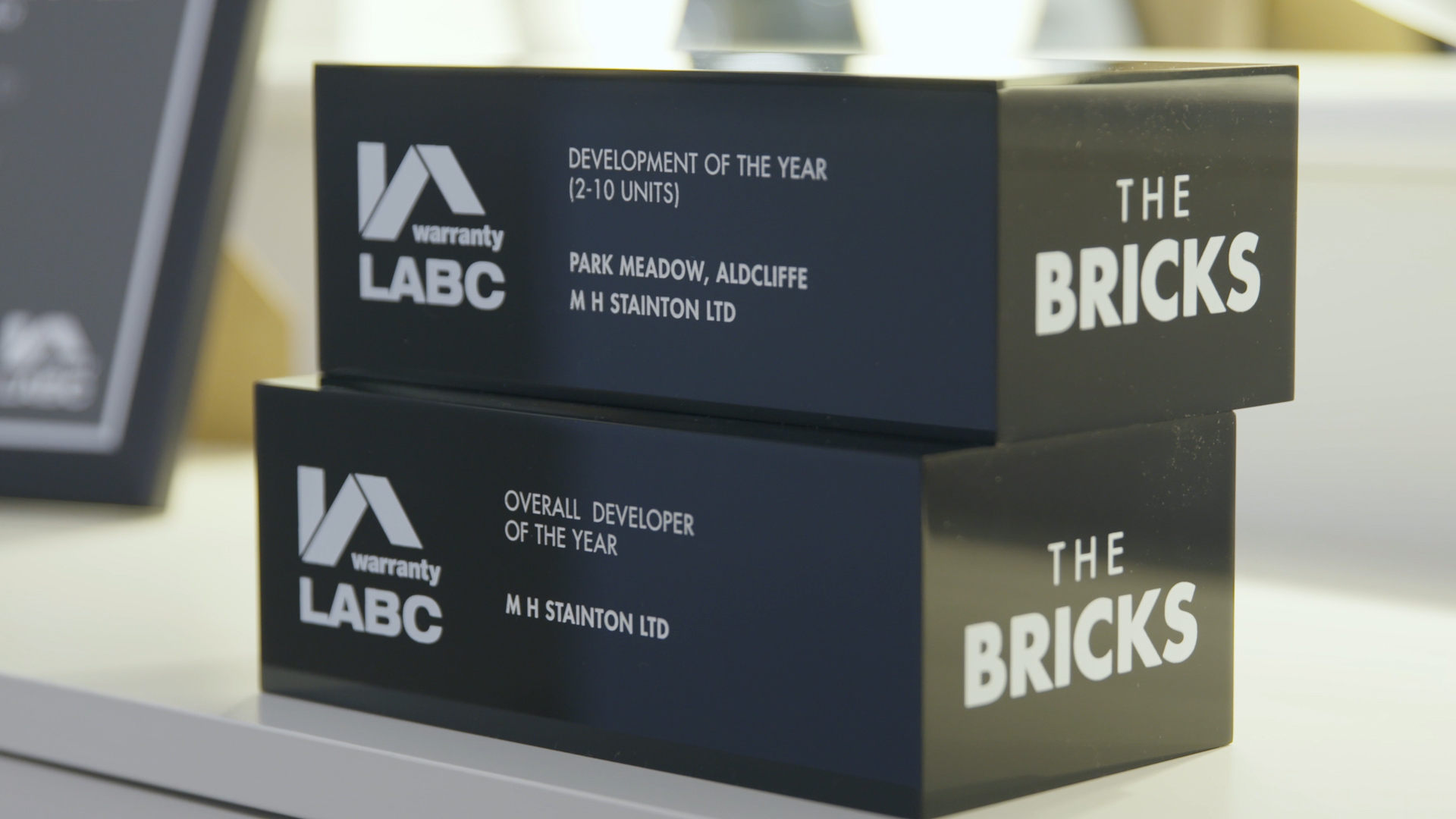MH Stainton - The Bricks Awards