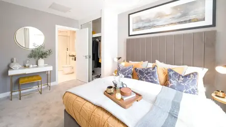 Redrow - Colindale Gardens Apartments Bedroom interior 